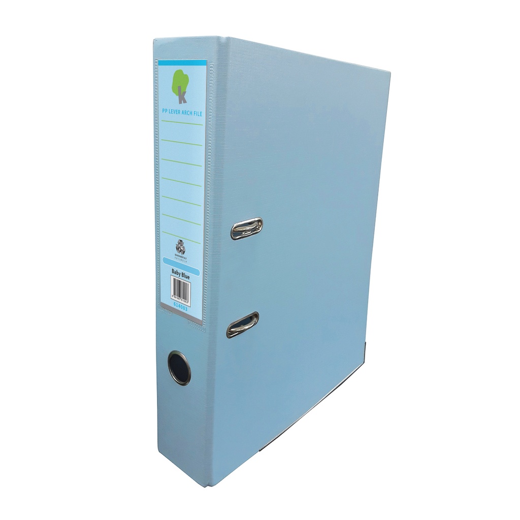 Carpeta De Carton Techmakro Forrada De PVC Azul