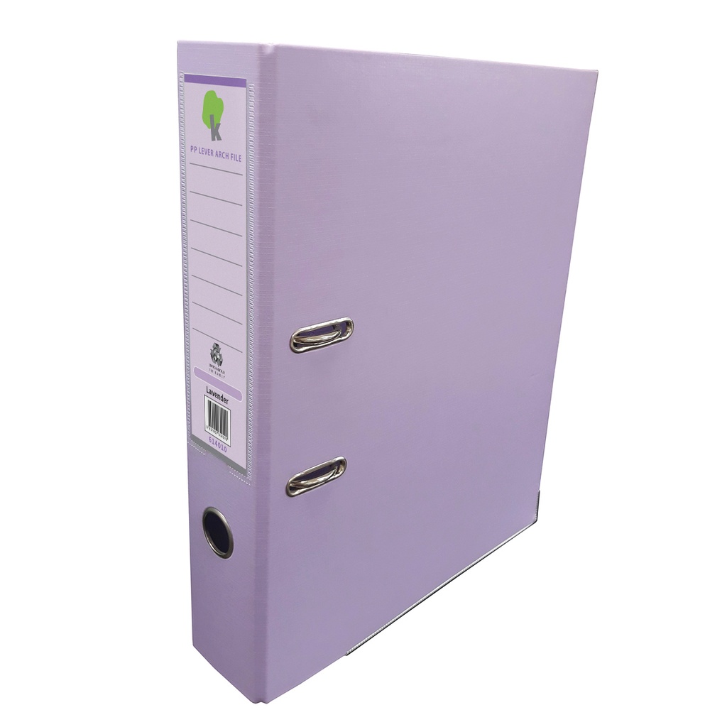 Carpeta De Carton Techmakro Forrada De PVC Lavanda
