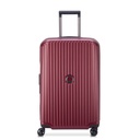Maleta Delsey SECURITIME ZIP Expandible 4 Ruedas, 24'', Rojo