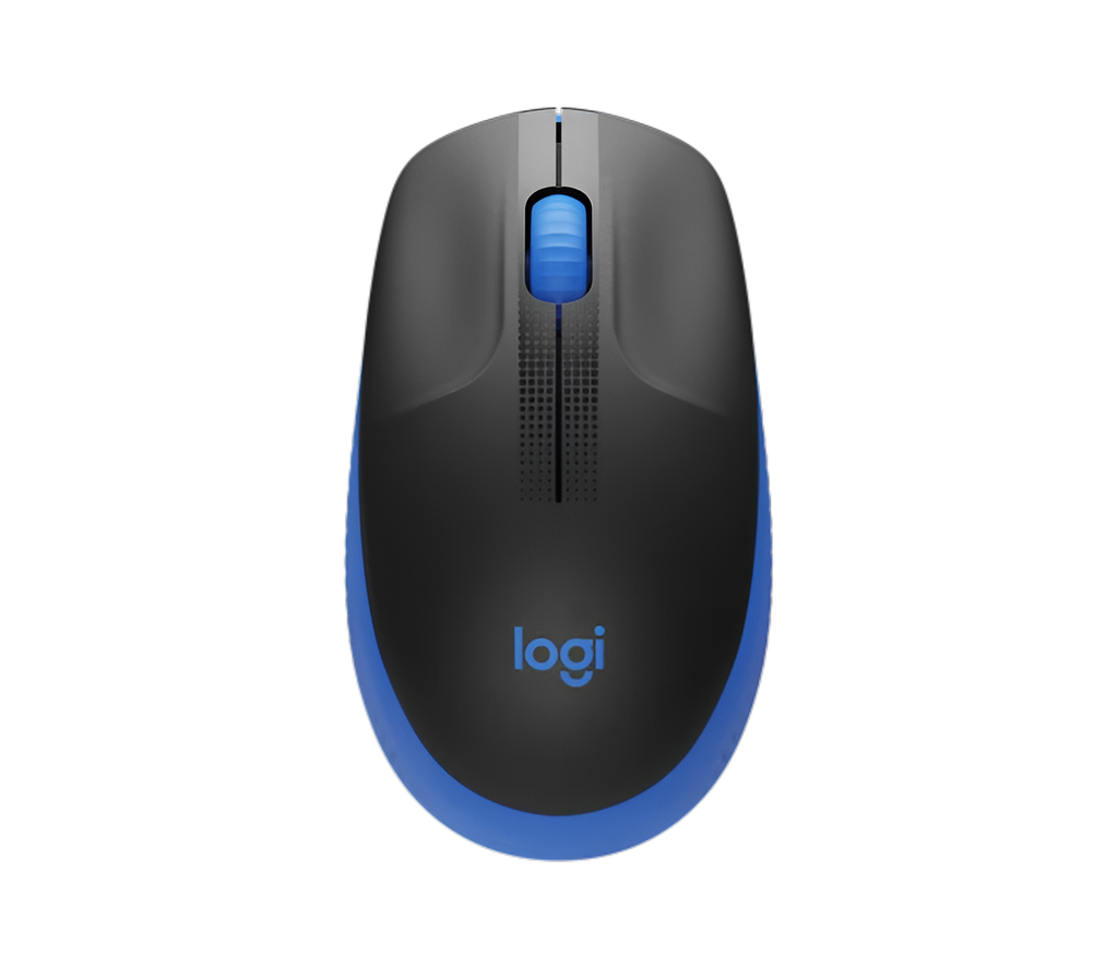 Mouse Logitech M190 Inalámbrico 3 Botones Color Azul