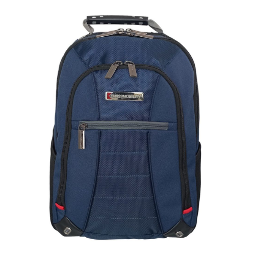 Mochila Portalaptop 17'' OLTEN Swissmobility, Color Azul