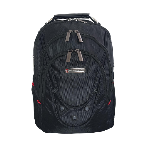 Mochila Portalaptop 17'' BEVERIN Swissmobility, Color Negro