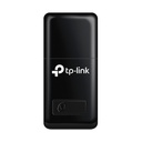 Adaptador USB Tp-Link Mini Inalámbrico N de 300 Mbps, Negro