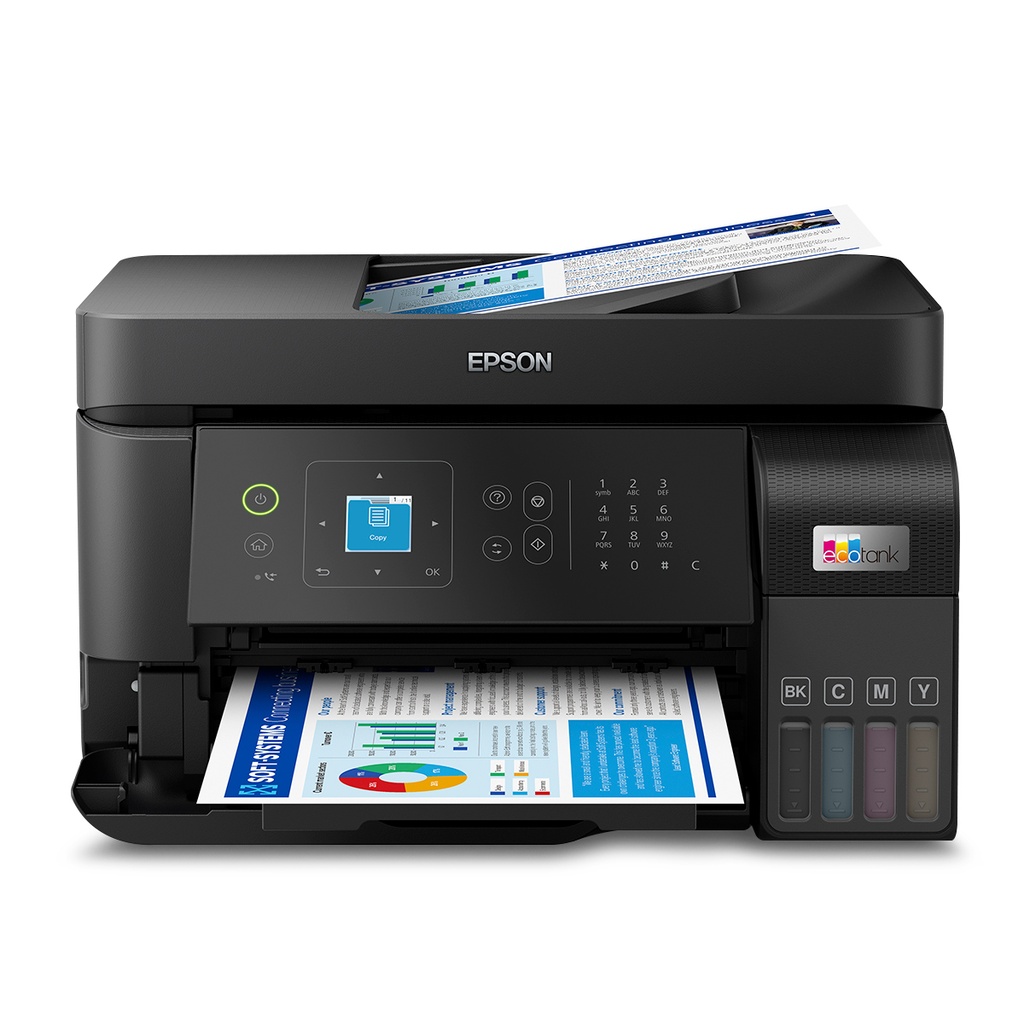 MULTIFUNCIONAL EPSON L5590 ECOTANK 33PPM /15PPM/USB ALTA VELOCIDAD/WIFI/ETHERNET/ SUSTITUTO L5290