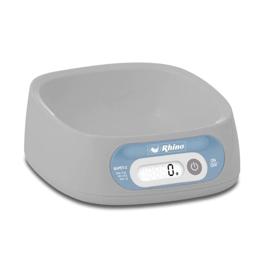 [BAPET-2] Báscula Rhino Tazón Para Mascotas Digital 2 KG BAPET-2