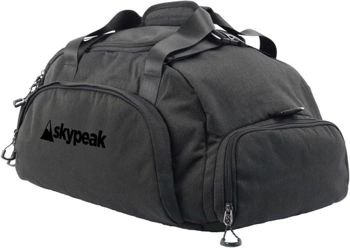 [LSMB10298BK] SKYPEAK DUFFLE DE TELA 18 PULG. NEGRA C/LOGO NEGRO