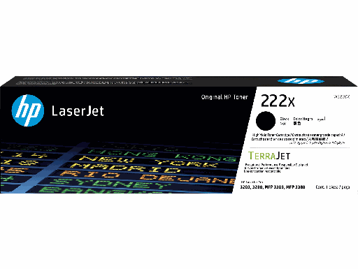 [W2220X] Cartucho de Tóner HP LaserJet 222X Alto Rendimiento Negro (copia)