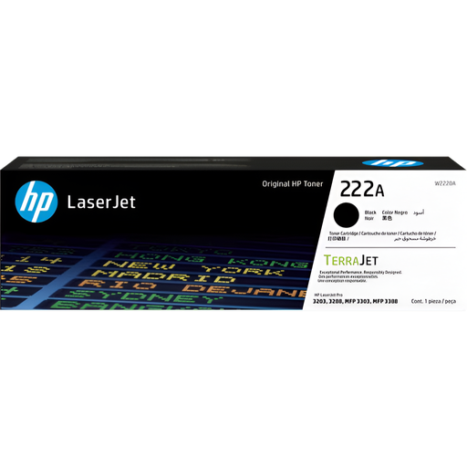[W2220A] Cartucho de Tóner Original HP LaserJet 222A Negro (W2220A) (copia)
