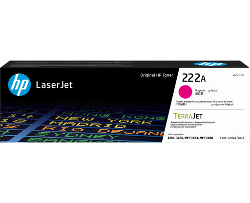 [W2223A] Cartucho de Tóner Original HP LaserJet 222A Magenta (W2223A) (copia)